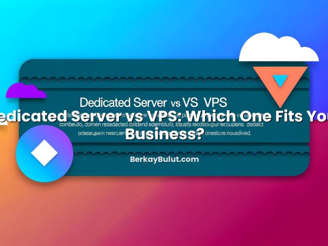 Illustration depicting Dedicated Server vs VPS: Which One Fits Your Business? concept