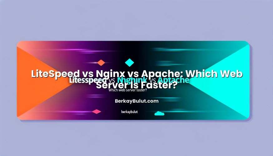 Visual representation of LiteSpeed vs Nginx vs Apache: Which Web Server Is Faster?
