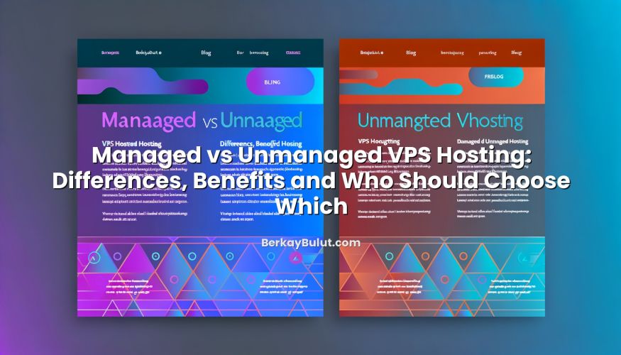 Visual representation of Managed vs Unmanaged VPS Hosting: Differences, Benefits and Who Should Choose Which