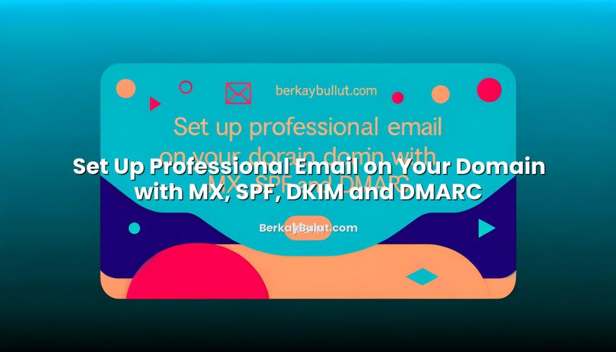 Informative image about Set Up Professional Email on Your Domain with MX, SPF, DKIM and DMARC