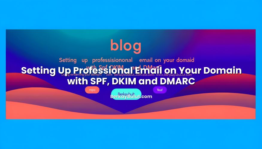 Featured image for Setting Up Professional Email on Your Domain with SPF, DKIM and DMARC article